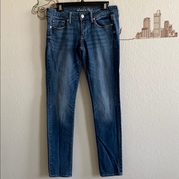 American Eagle Outfitters Denim - American Eagle Outfitters Skinny Jeans Blue Size 8